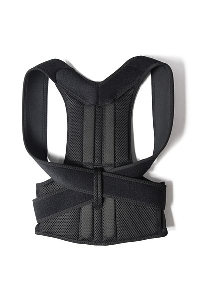 Choice 4XL Black New Upper Back Posture Corrector Posture Clavicle Support Corrector Back Straight Shoulder