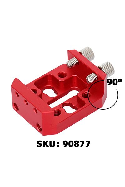 EYSDON 90877 EYSDON Dovetail Mounting Base / Finder Shoe /Dovetail Clamp / Dovetail Saddle / Groove- Metal