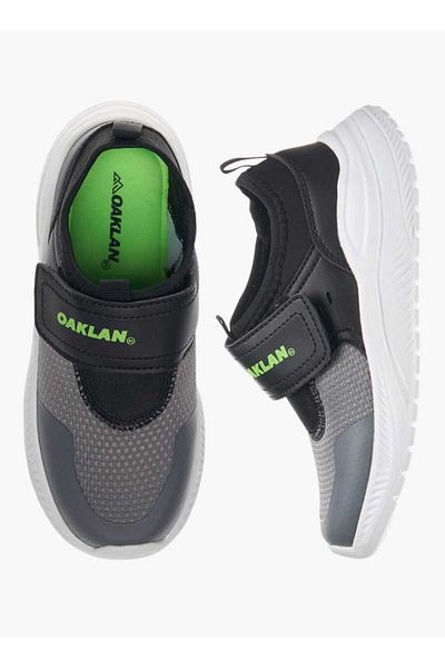 Oaklan by Shoexpress Pull Tab Detail Sports Shoes with Hook and Loop Closure