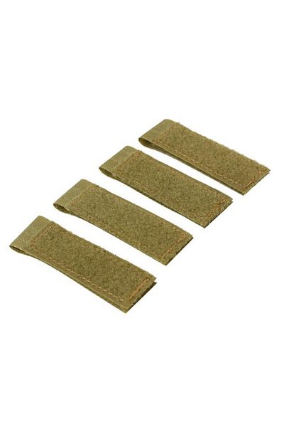 CLUSGO tan Tactical Molle Adapter ID Patches Panel Vest Backpack Patch Hook&Loop Converter Ribbon Strip Mil