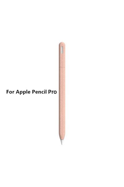 Choice Pro Pink Pencil Case Silicone Tablet Stylus Protection Case Solid Color Shockproof for Apple Pencil