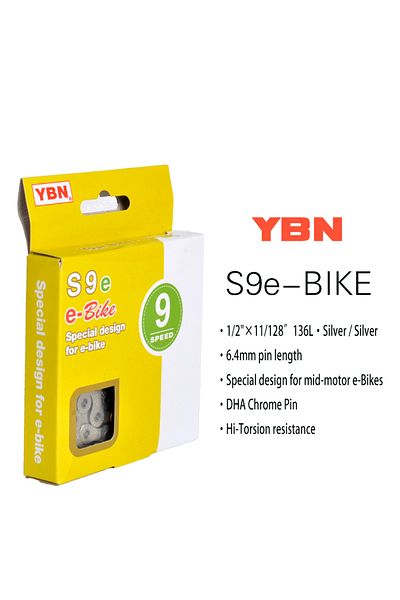 Choice E-Bike S9e 136L YBN E-Bike Chain 8 9 10 11 12 Speed Velocidade Special Design 136 Links Chains 9V 10
