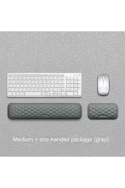 Choice STPUHui3615 Keyboard Pad Set Memory Foam for Office Computer Laptop Easy Typing Pain Relief Keyboard
