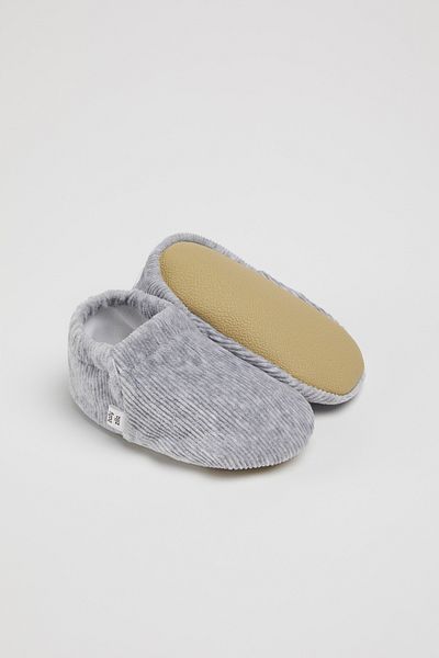 BabyZilla Non-Slip Sole Corduroy Baby Booties Organic Cotton Lining Home Boots Slippers Nursery Shoes