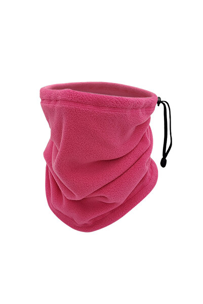 Choice 28x30cm Rose Red Thermal Bandana Face Cover Winter Fleece Neck Warmer Gaiter Bandana Face Mask Ear C