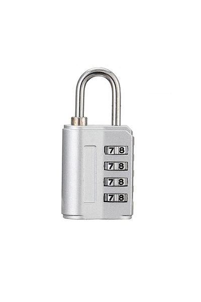 Weather Forecast 29 Mm Combination 4-Digit Resettable Luggage Lock - Padlock Cin529slv