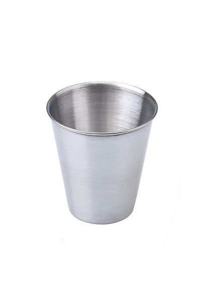 Cin 4 Pieces 70 MlSteel Shot Coffee Camping Cup Df37x