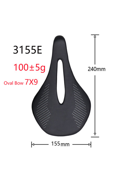 Choice 3155E rail-7x9mm 96g Super Light Full Carbon Saddle MTB/Road Bike Sadd...