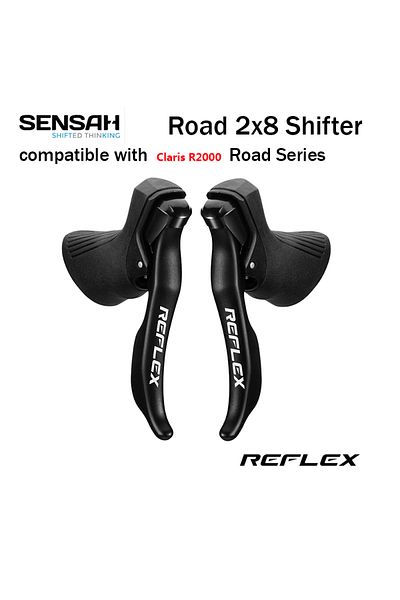 SENSAH 2X8S SENSAH Road Bike Shifter 2x8 2X9 2X11 Speed Brake Lever for Ultglegra 105 Sora Claris