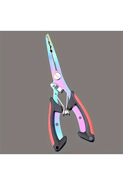 Choice كماشة صيد متعددة الوظائف باللون الأحمر، قاطع خط من الفولاذ المقاوم للص...