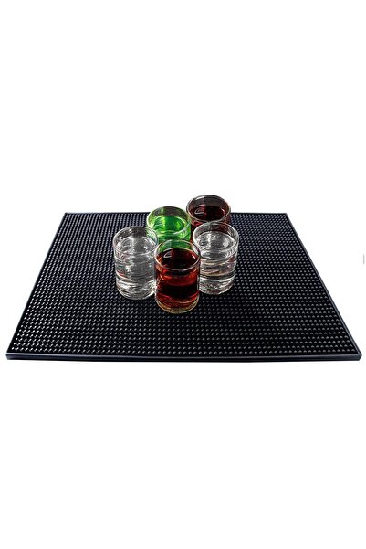 Chavin 30X45 Cm. 6 Mm. Matte Black Color Large Bar Tire Cin379