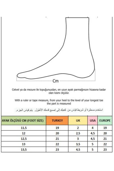 MUGGO Scot Cırtlı Ayıcıklı Günlük Ilk Adım Bebek Spor Ayakkabı