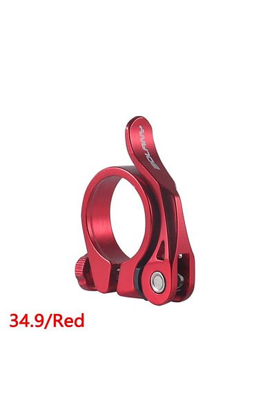 Choice 34.9 red BOLANY Bicycle Seatpost Clamp 31.8/34.9mm Bike Seatpost Clamp Aluminum Alloy Seat Clamp For