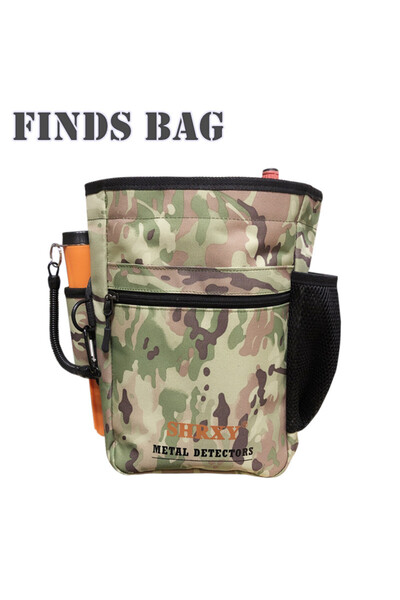 Choice1 Camo Pinpointing Metal Detector Find Bag Multi-purpose Digger Tools B...