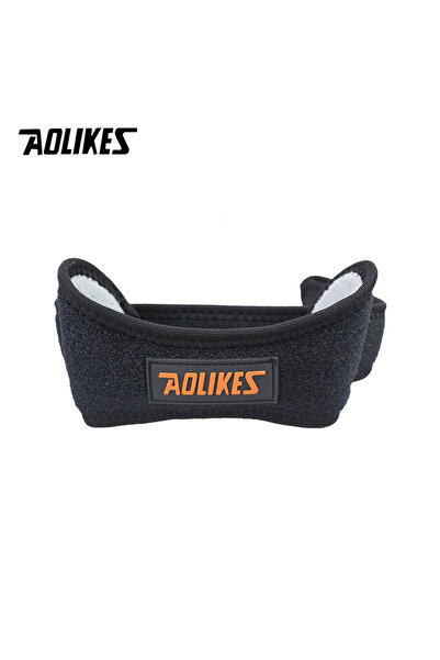 Aolikes 7918 دعامات ركبة سوداء قطعة واحدة لآلام الركبة، حزام دعم ركبة الرضفة،...