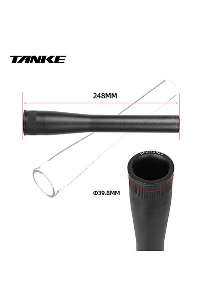 Choice Black Tapered 1pcs TANKE Aluminum Alloy Mountain Bicycle Front Fork Head Tube Air Front Suspension S