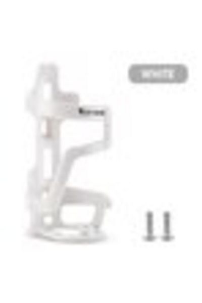 West Biking 0704039White WEST BIKING Bicycle Water Bottle Holder MTB Road Bike Lightweight Bottle Cage Mount Cyc