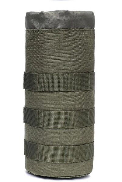 Choice حقيبة زجاجة مياه للسفر والتنزه في الهواء الطلق باللون الأخضر العسكري و...