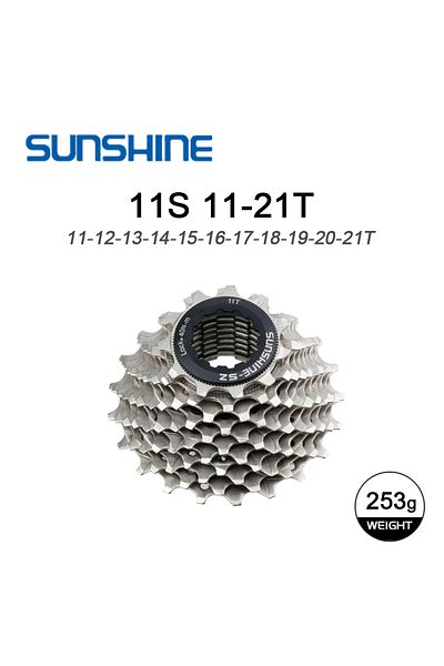 Choice 11S 21T Sunshine Racing Bike Freewheel 10 11 Speed Velocidade 11-21T Bicycle Cassette Sprocket Road