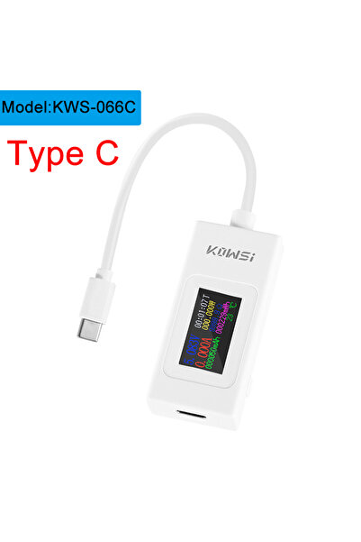 choice2 جهاز اختبار التيار المستمر من النوع C KWS-066C باللون الأبيض 4-30 فول...