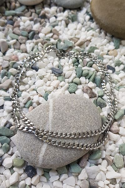 Chavin Gray 60 cm5 mmMen's Steel Chain Ep11-5