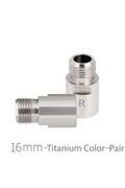 Choice 16mm silver Stainless Steel Material Bike Pedal Axle Extenders Bicycle Pedal Extension Bolts Spacers