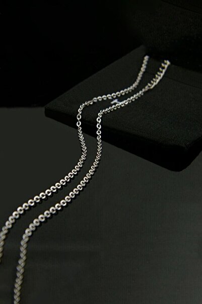 Chavin 55 Cm. 2 Mm. Women Men Steel Necklace Chain Dr99