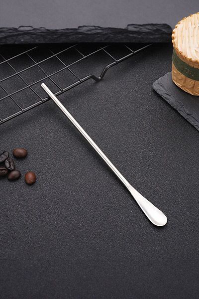 Chavin 6 Pieces 19 cm Cocktail - Coffee Latte Mixing Bartender Spoons 304 Steel cin758by
