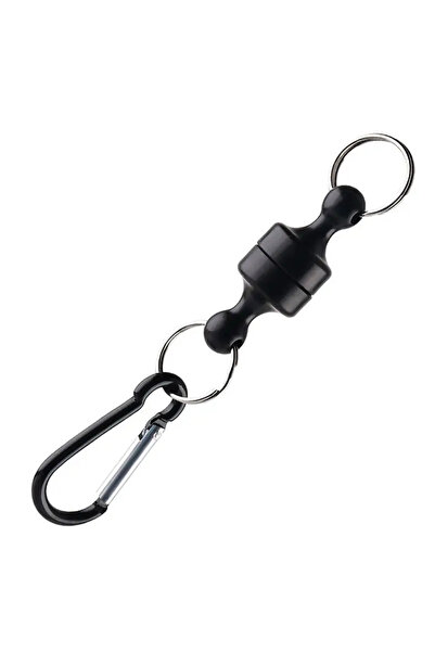 Choice 1 قطعة مشبك صيد مغناطيسي مع سلسلة مفاتيح حلقة تثبيت مضادة للسقوط مشبك ...