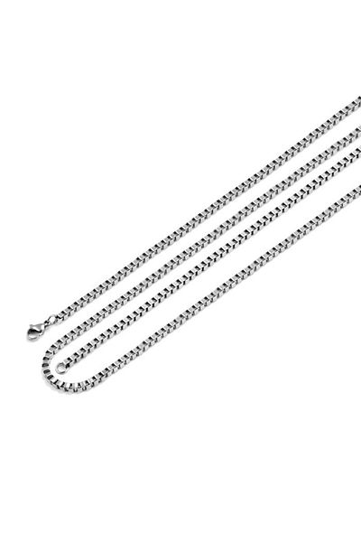 Chavin Gray 2 Mm75 cmLong Men's Steel Chain Dn76