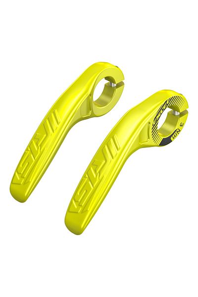 Choice NiuJiao yellow 1 Pair Adjustable Small Auxiliary Bicycle Handlebar Vice Handle Rest Cow Horn MTB Cyc