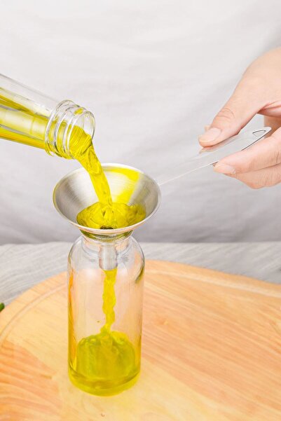 Chavin Steel 3 Pieces Oil Soft Drink Wine Juice Funnel Gin713