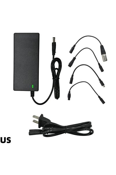 Choice US Brand New Power Adapter AC 100-240V Black DC 42V 2A Electric Scooter Accessories US/ EU/ UK Plug