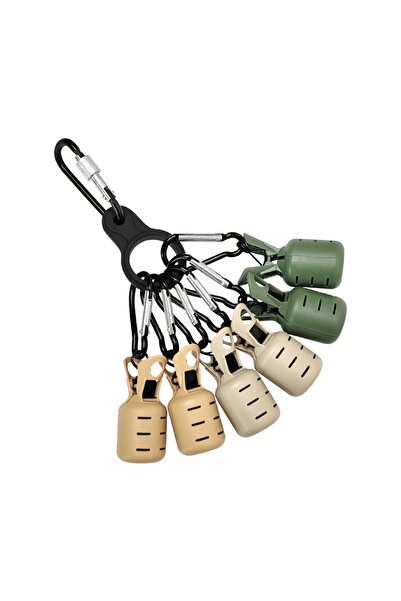 Choice 3 New Squid Jig Bait Protector Kit 6pcs Webfoot Octopus Egi Hooks Cove...