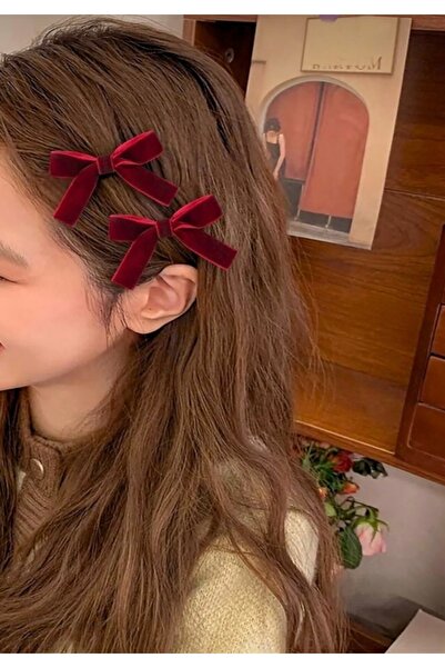 alhifa Set de catarame cu arc din catifea New Fashion