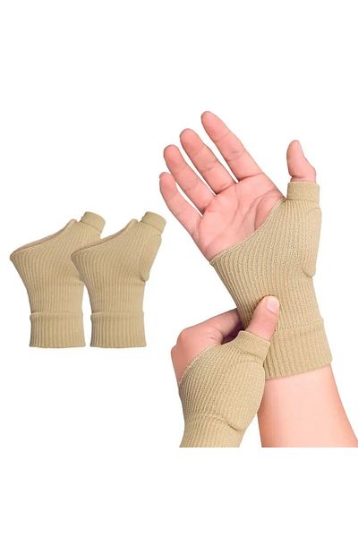 Choice S Skin 1Pair Wrist Thumb Compression Arthritis Gloves, Breathable Wrist Support Brace Wrist Sleeve W
