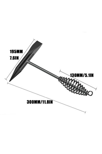 Choice 1PC Welding Hammer/Hammer with Coil Spring Handle, used for Removing Slag and Welding Slag in Forged