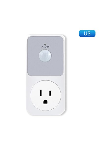 Choice مقبس مزود بمستشعر الأشعة تحت الحمراء PIR أمريكي، ومفتاح إضاءة ليلية LE...