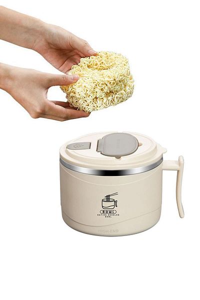Weather Forecast 1350ml Steel Noodle Pasta Food Storage Confert - Keep Hot Cin609Bj
