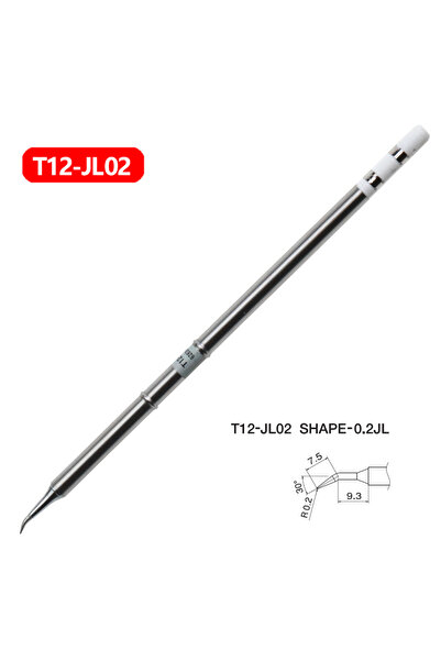 Choice9 T12-JL02 T12 Soldering Iron Tips Replacement Various Models of Tip El...