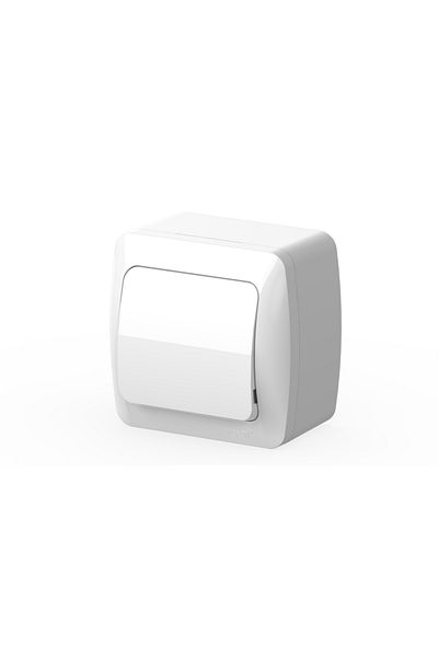 ELBİ Elbi Alsu 07 White Surface Mounted Switch Ip20