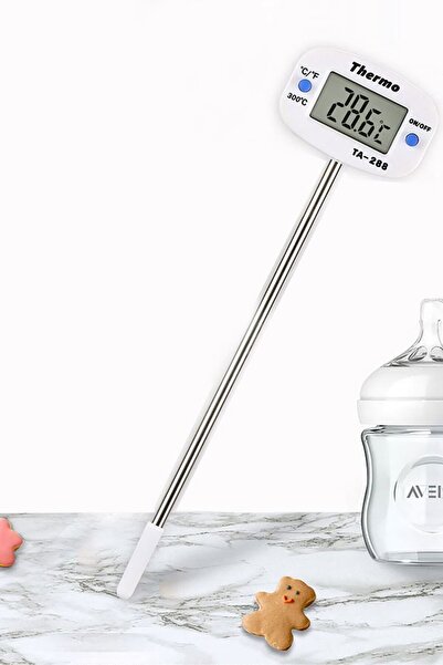 Weather Forecast Termometre Sıvı Gıda Et Su Yiyecek Sıcaklık Ölçer Mutfak thr148