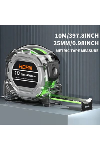 Choice 10m 25mm 1pc 3/5/7.5/10m Self-locking Tape Measure Fluorescent Tape Measure High Precision Thickened