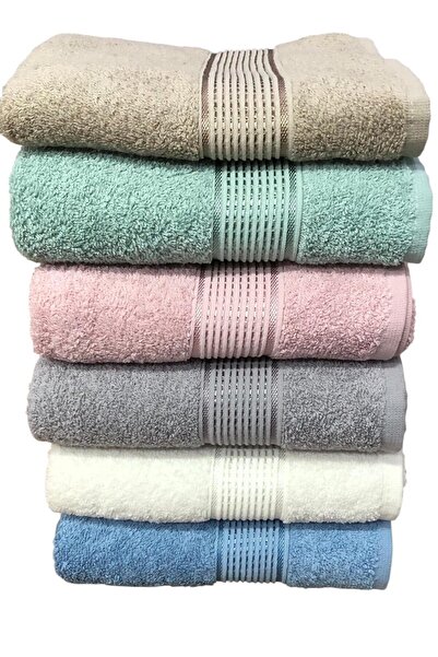 ROYAM Συσκευασία 6 Royam - 100% βαμβάκι 210 gr Πετσέτα προσώπου κομμωτηρίου 5...