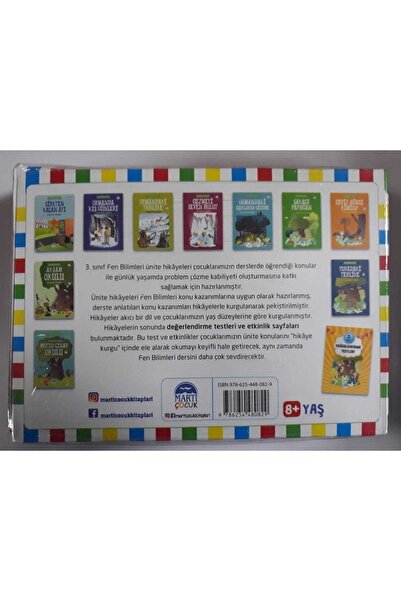 Martı Çocuk Yayınları 3.sınıf Matematik Ünite Hikayeleri 10 Kitap