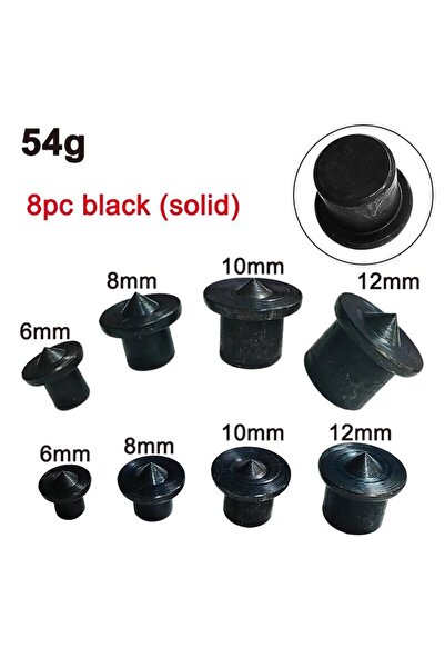 Choice1 طقم أسود من 8 قطع، 8 قطع، ألواح أثاث، تحديد مواقع، أعمال نجارة، لسان ...