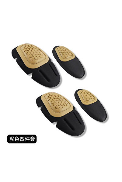 Choice بدلة الضفدع التكتيكية الجديدة P Khaki 2024 G4 وسادات الركبة للتدريب على الكوع ووسادة الركبة للعبة Paintball Airsoft Int