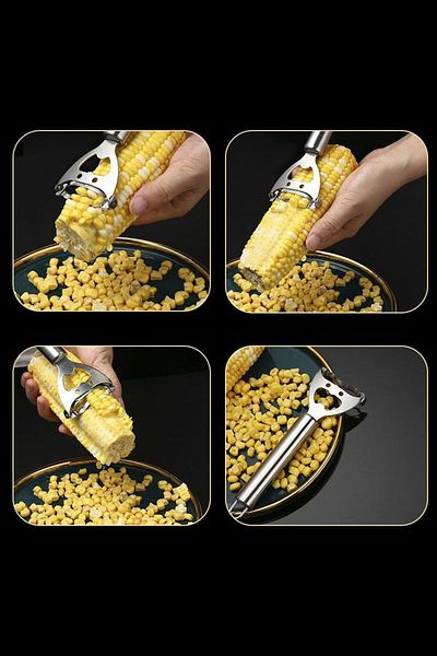 Chavin Maize Grinder Steel Milk Grainer - Weeding Tool Maize Peeler cin783