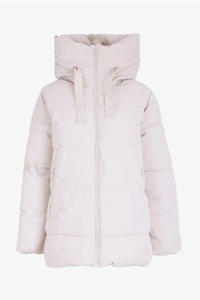 ONLY Onlece Puffer Coat - Stone Women's Coat, Cs Otw