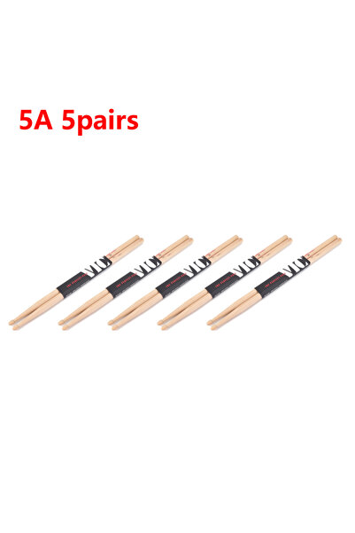 Choice3 5A 5pairs 1/5/10Pair 5A/7A Drumsticks Mallets Jazz Drum Sticks Percus...